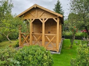 drewniane domki ogrodowe