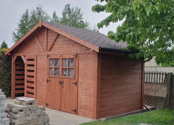 DOMEK NARZĘDZIOWY Z DREWUTNIĄ SANTORYN 5x3 - obrazek 2