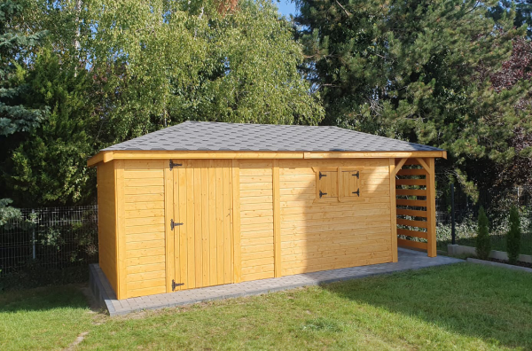 DOMEK NARZĘDZIOWY Z DREWUTNIĄ TOPRAK 5x3