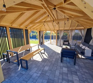 drewniane altany ogrodowe