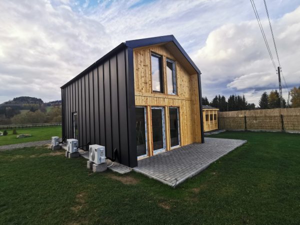 Domek całoroczny styl stodoła LOFT 5x7m