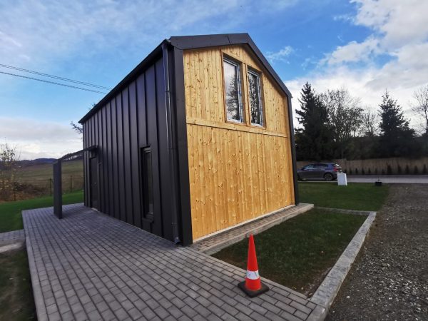Domek całoroczny styl stodoła LOFT 5x7m - obrazek 4
