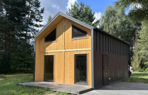 drewniany domek całoroczny