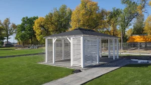 Drewniana altana ogrodowa Antimilos