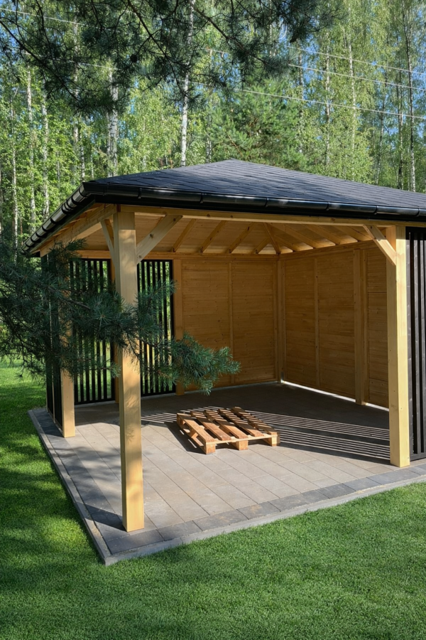 Nowoczesna Altana Oasis 3x3m