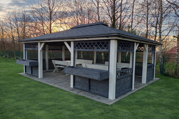 Nowoczesna Altana Axis